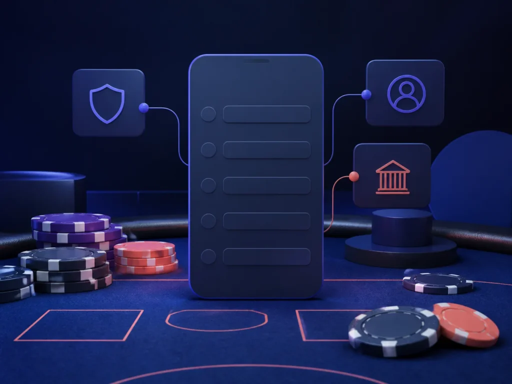 Verificação de pagamento em contexto de cassino online